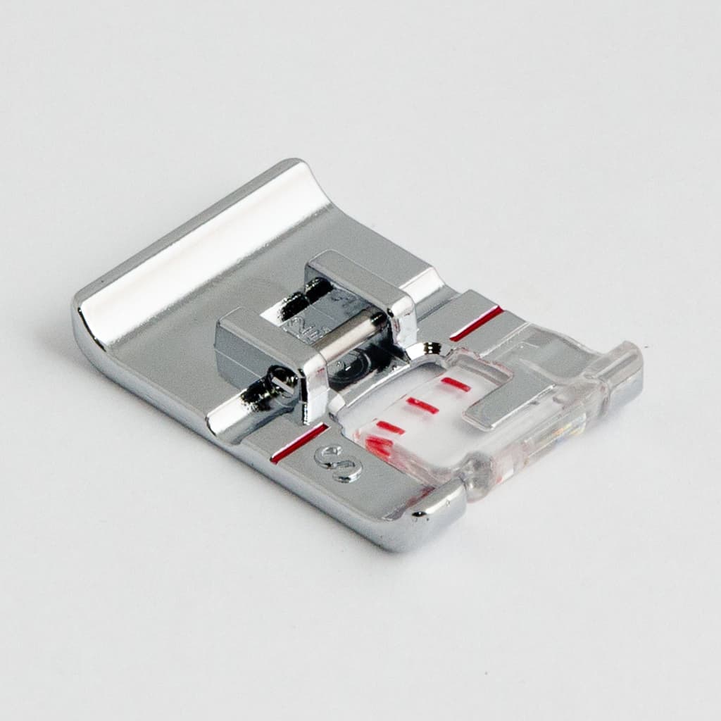 Прозрачная лапка S для декоративной строчки