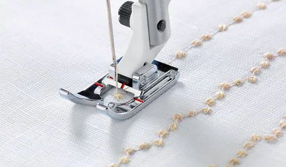 Лапка для узелкового шва