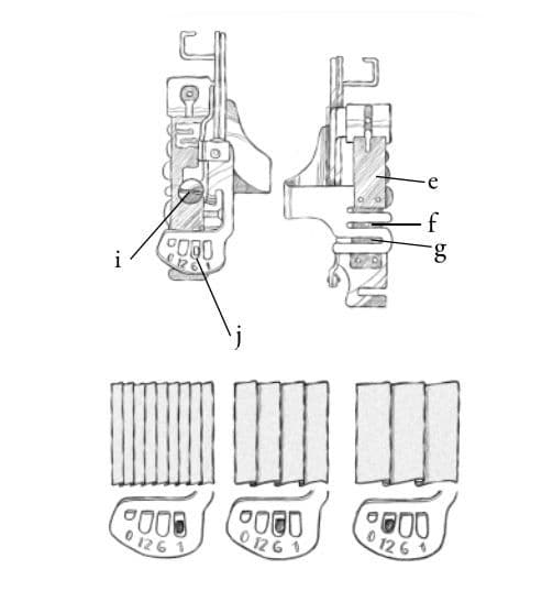 Аппарат для складок - №1