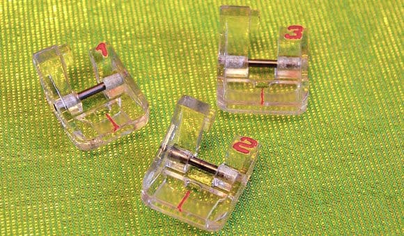 Набор лапок для пришивания лент