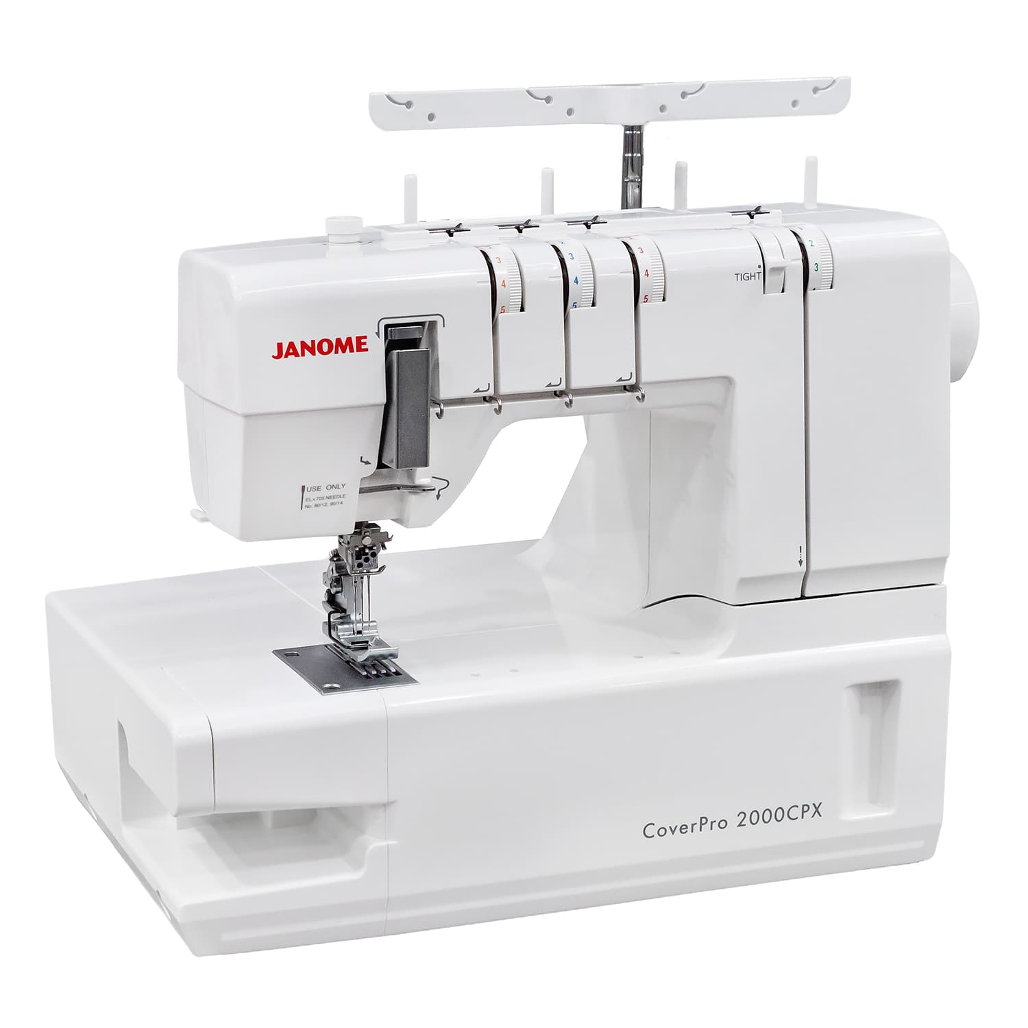 3-х игольная 4-х ниточная плоскошовная машина Janome CoverPro 2000CPX - №16