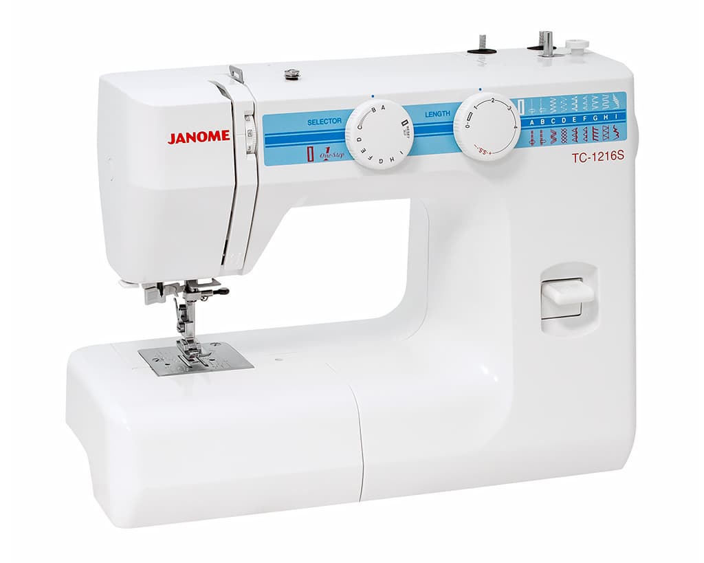 Электромеханическая швейная машина Janome TC-1216S (Уценка)