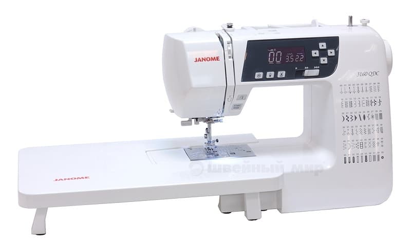 Швейная машина с микропроцессорным управлением Janome 3160 QDC - №1