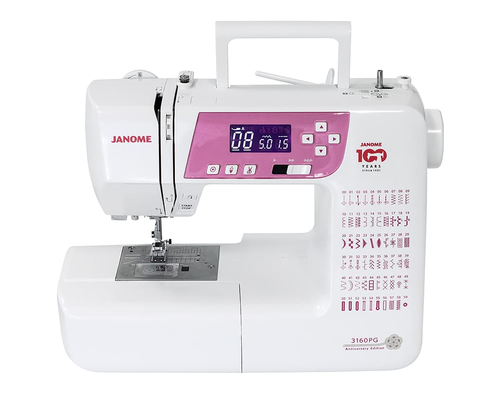 Швейная машина с микропроцессорным управлением Janome 3160PG Anniversary Edition - №1