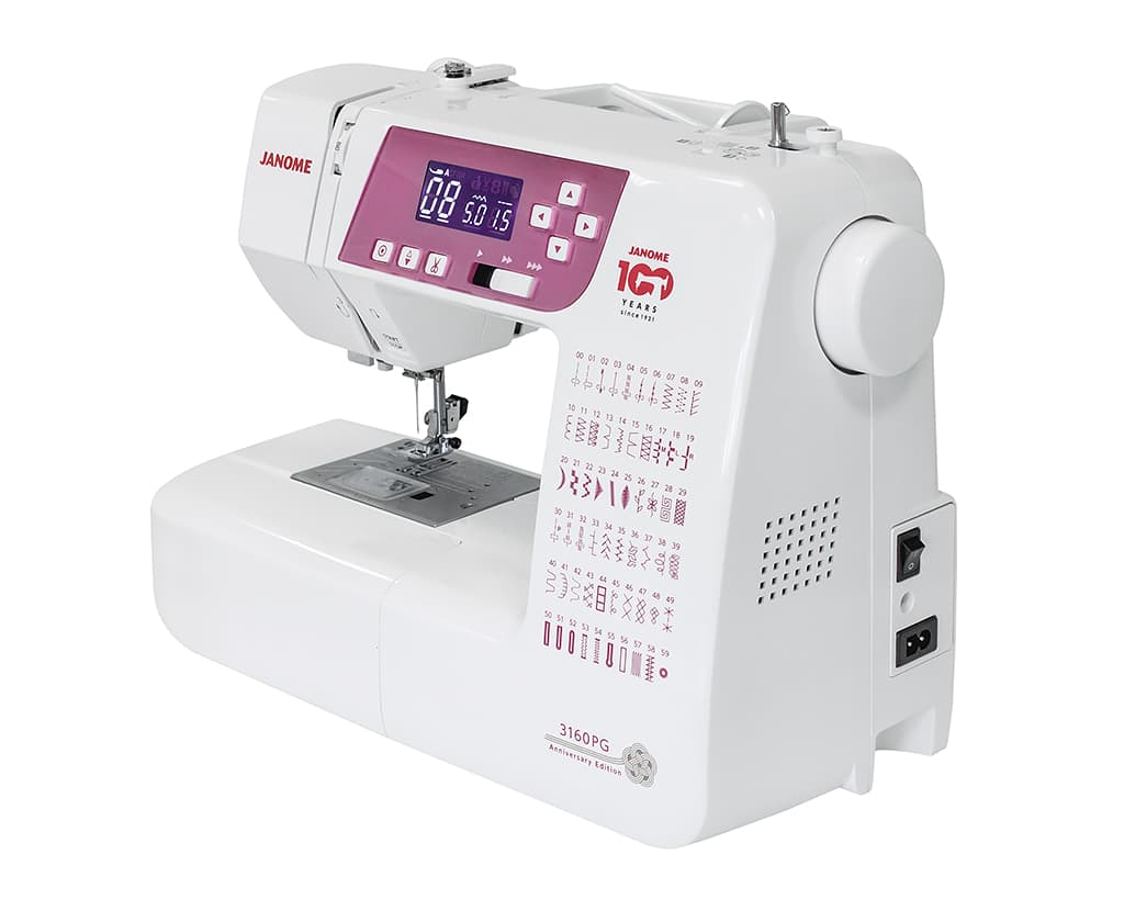 Швейная машина с микропроцессорным управлением Janome 3160PG Anniversary Edition - №2