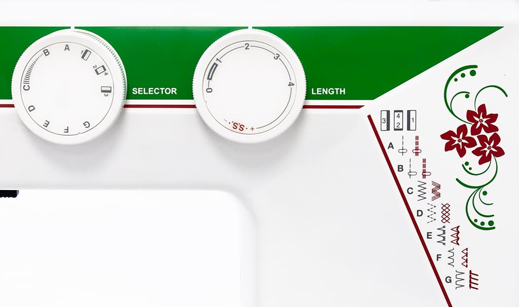 Электромеханическая швейная машина Janome 412 - №5