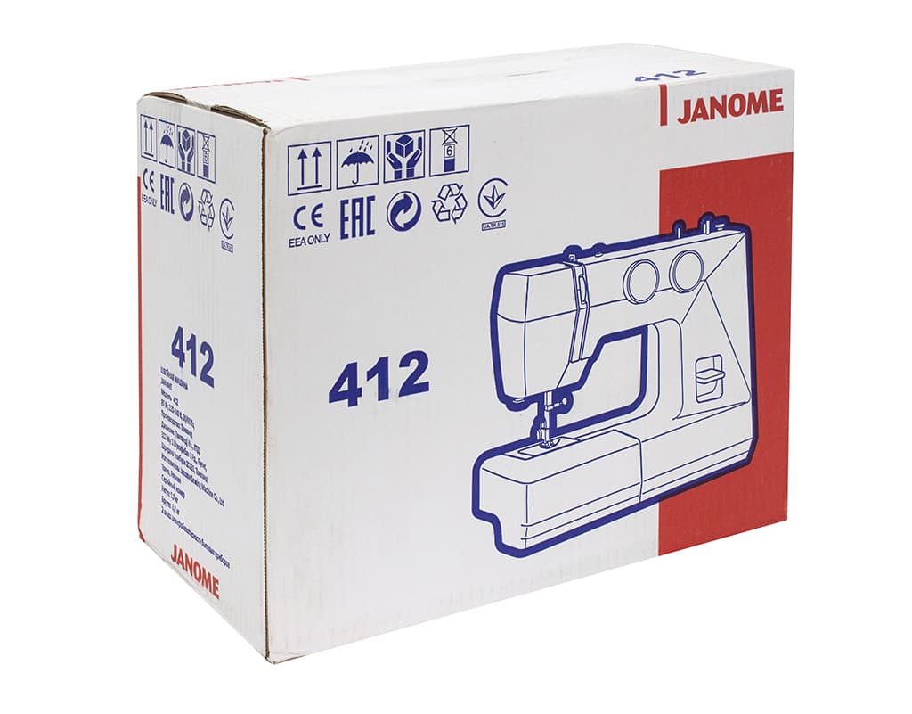 Электромеханическая швейная машина Janome 412 - №8