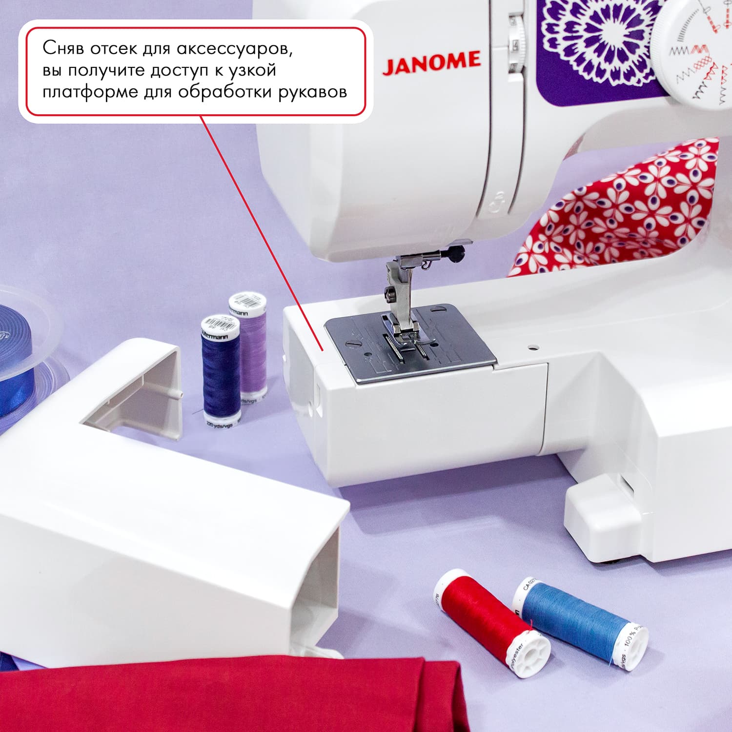 Электромеханическая швейная машина Janome 4400 - №5