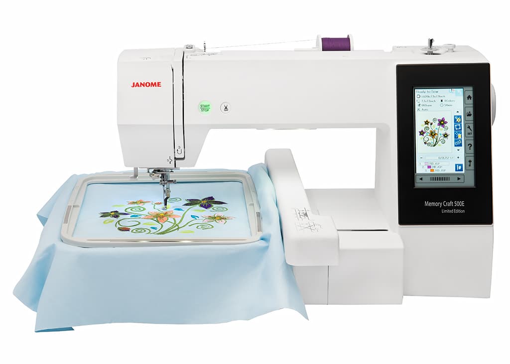 Вышивальная машина Janome Memory Craft 500e Limited Edition - №11