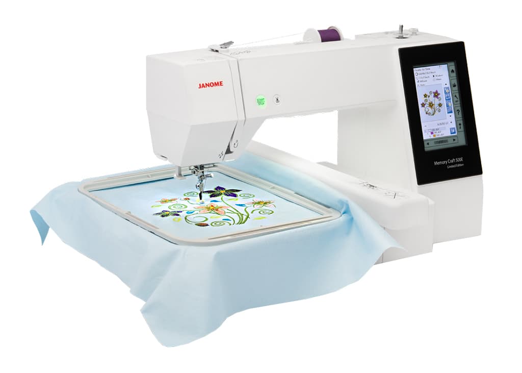 Вышивальная машина Janome Memory Craft 500e Limited Edition - №1