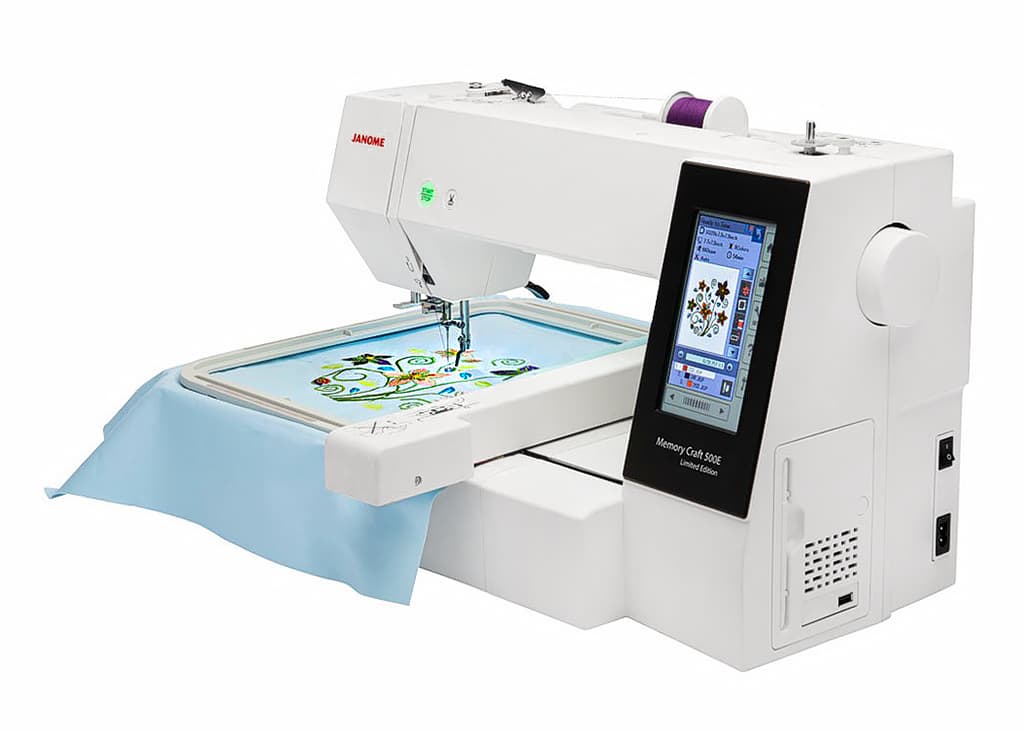 Вышивальная машина Janome Memory Craft 500e Limited Edition - №2