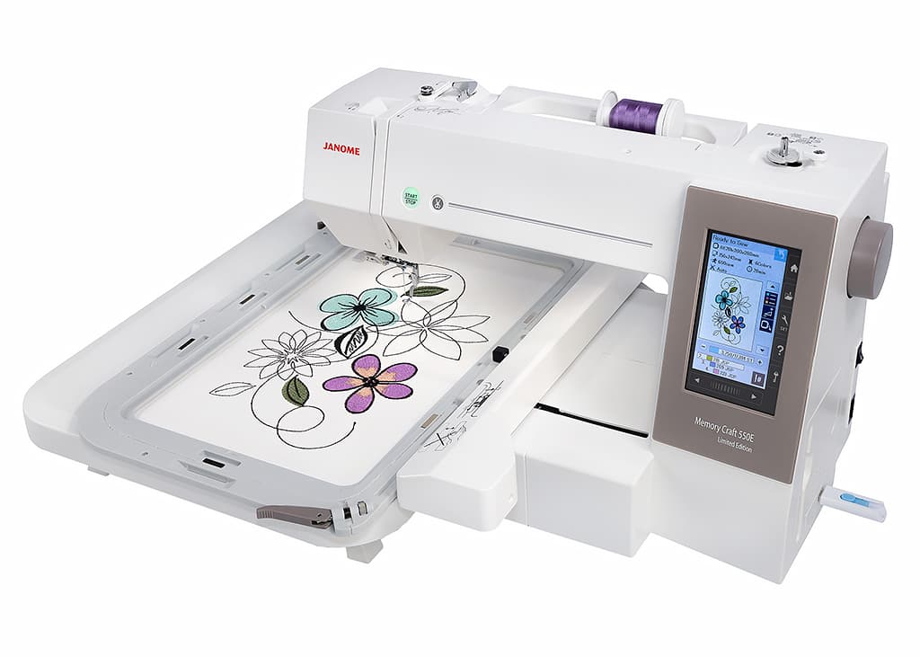 Вышивальная машина Janome Memory Craft 550e Limited Edition - №1
