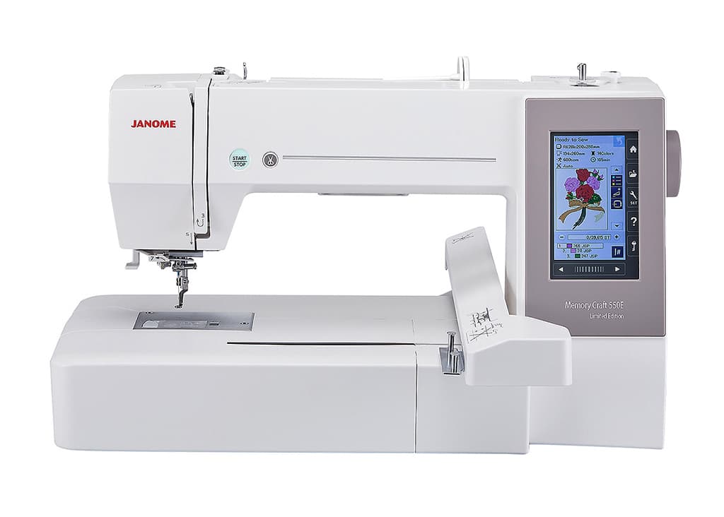 Вышивальная машина Janome Memory Craft 550e Limited Edition - №2
