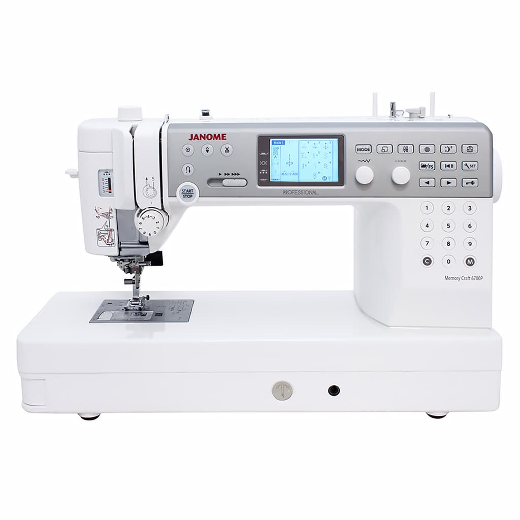 Швейная машина с микропроцессорным управлением Janome Memory Craft 6700P Professional - №20