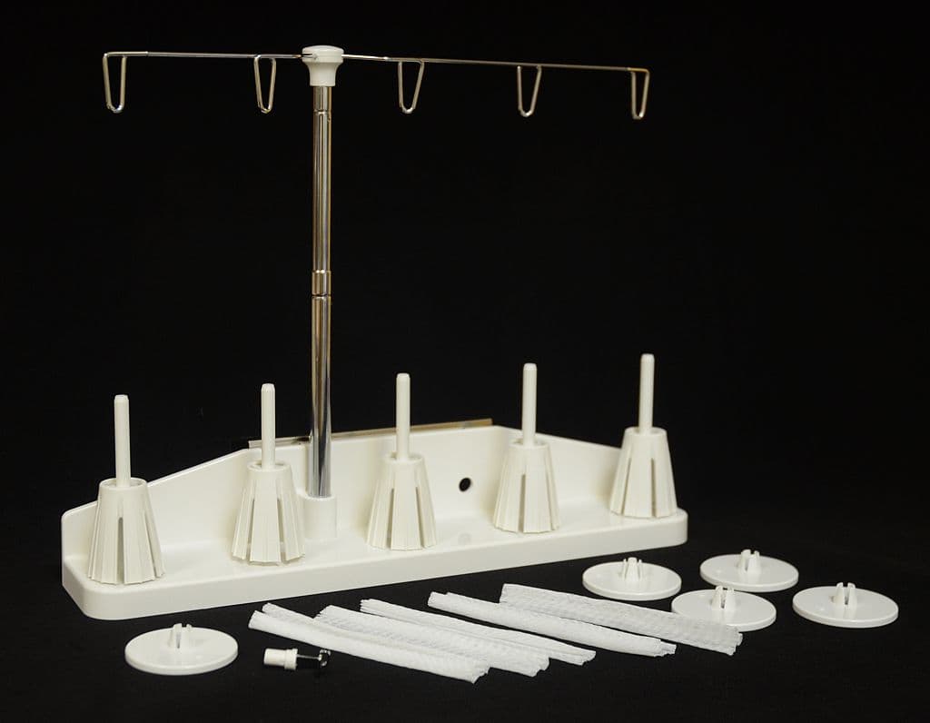 Подставка для 5 катушек для Janome Memory Craft 550E, 500E, 9900, 12000, 15000 - №2