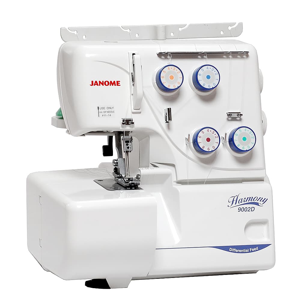 4-x (3-x) - ниточный оверлок Janome 9002D