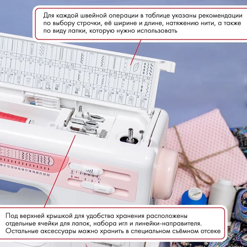 Электромеханическая швейная машина Janome 90E - №6