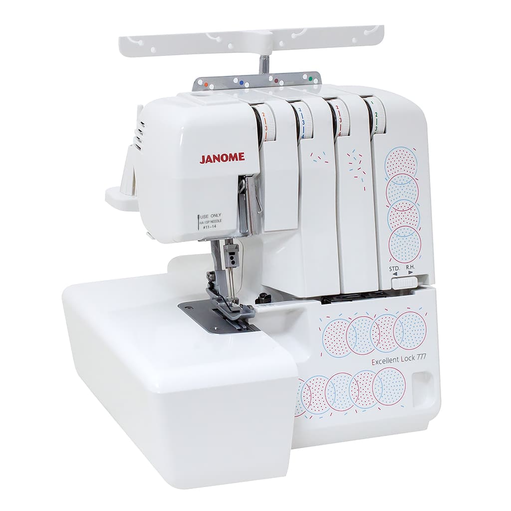 4-x (3, 2-x) - ниточный оверлок Janome Excellent Lock 777