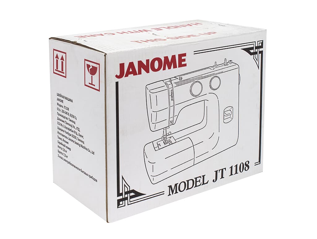 Электромеханическая швейная машина Janome JT 1108 - №8