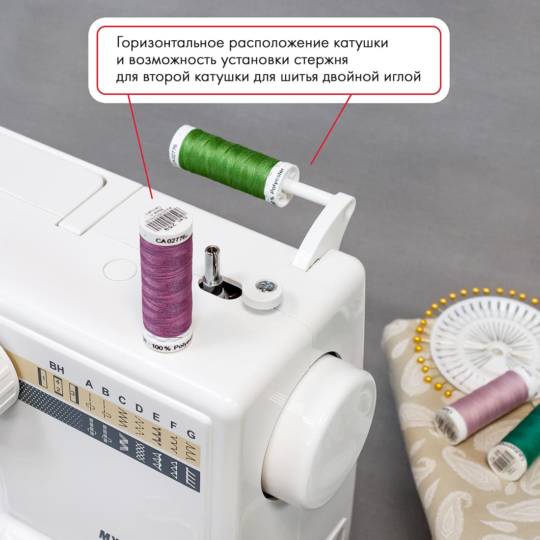 Электромеханическая швейная машина Janome My Style 100 - №4