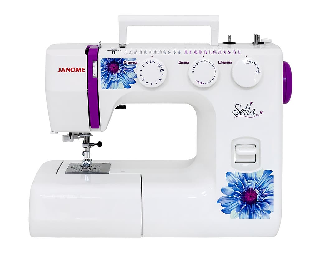 Электромеханическая швейная машина Janome Sella - №1