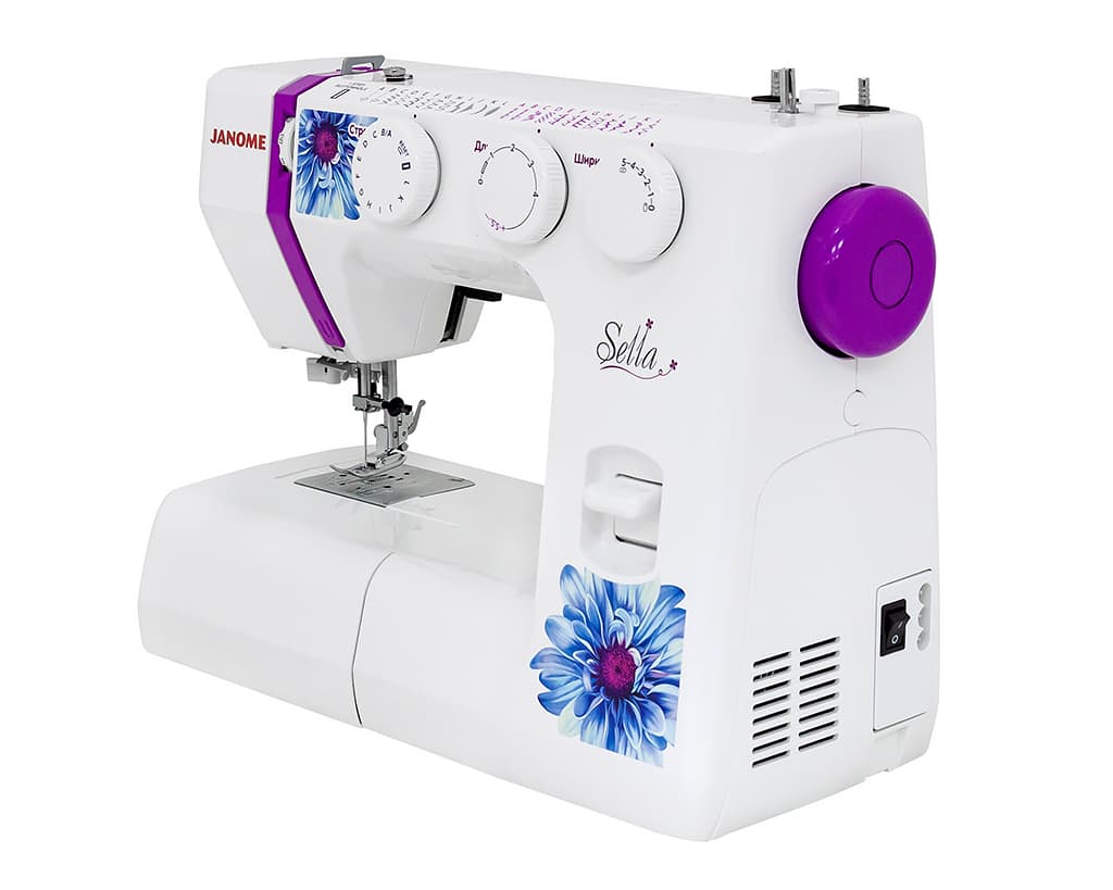 Электромеханическая швейная машина Janome Sella - №2