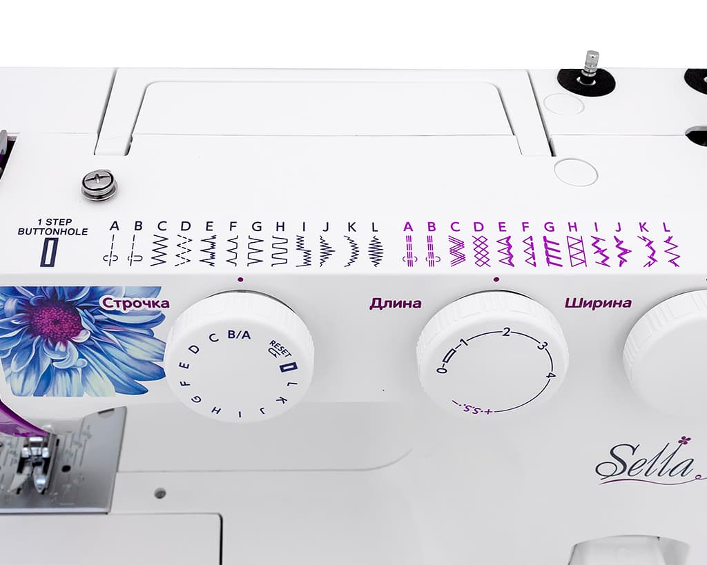 Электромеханическая швейная машина Janome Sella - №4