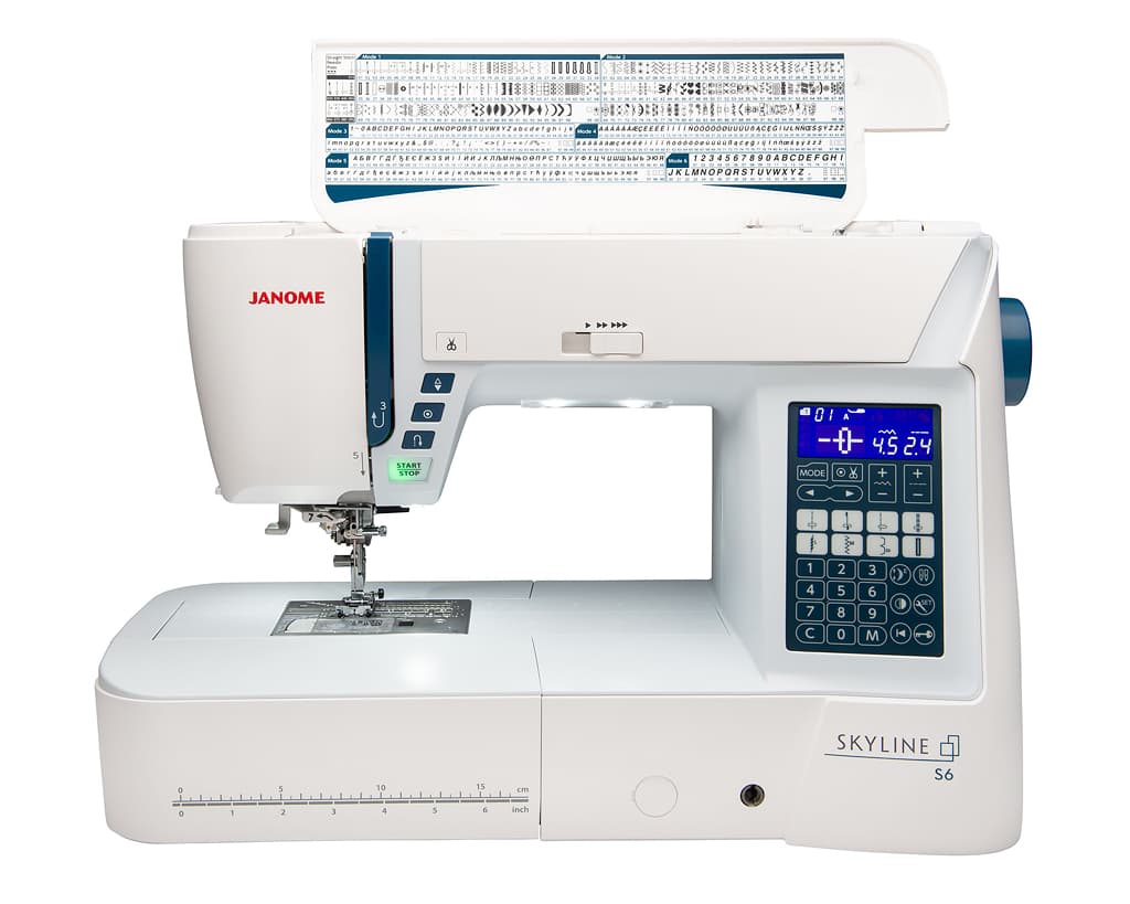 Швейная машина с микропроцессорным управлением Janome Skyline S6 Anniversary Edition - №20