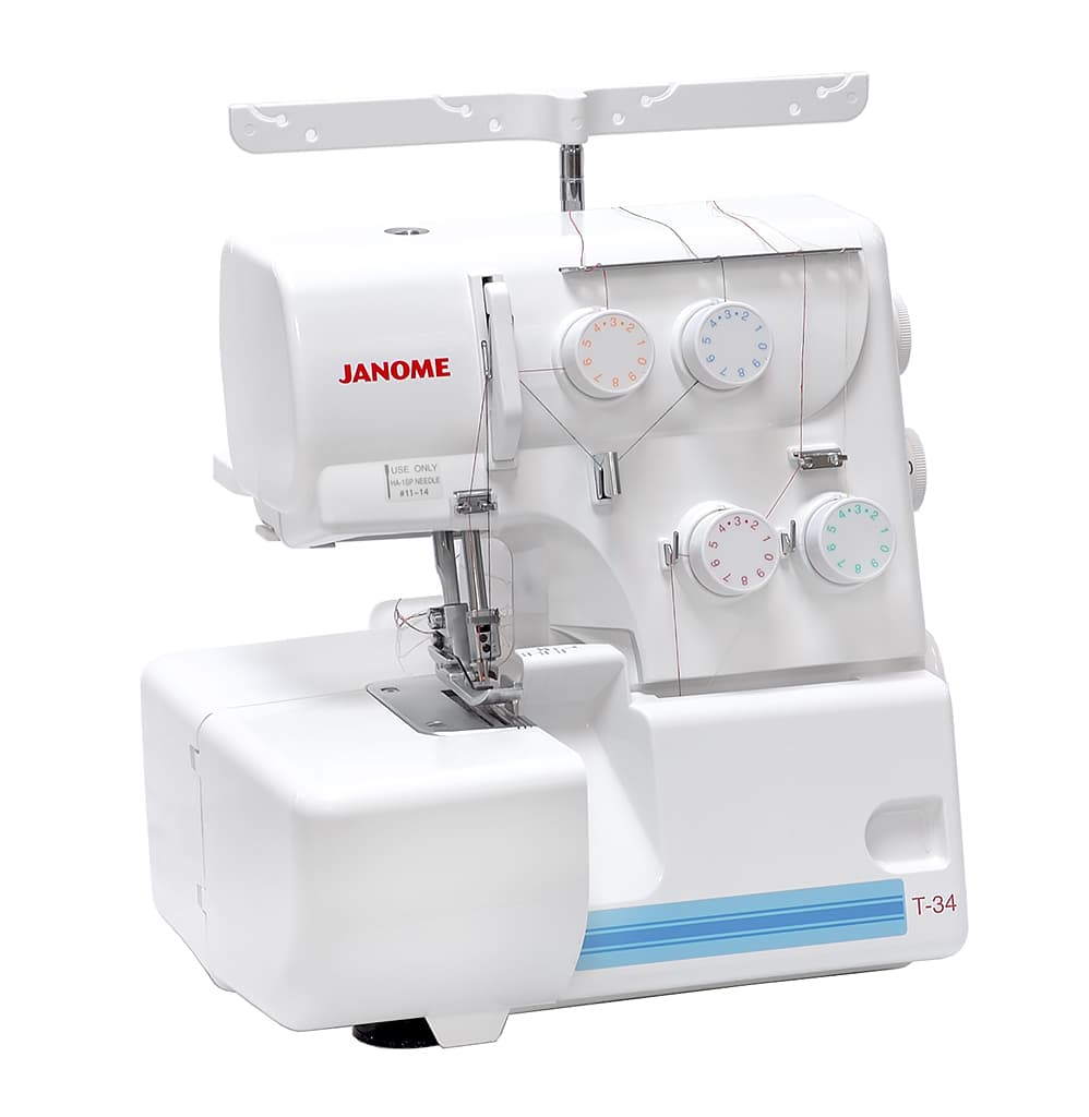 4-x (3-x) - ниточный оверлок Janome T-34 - №9