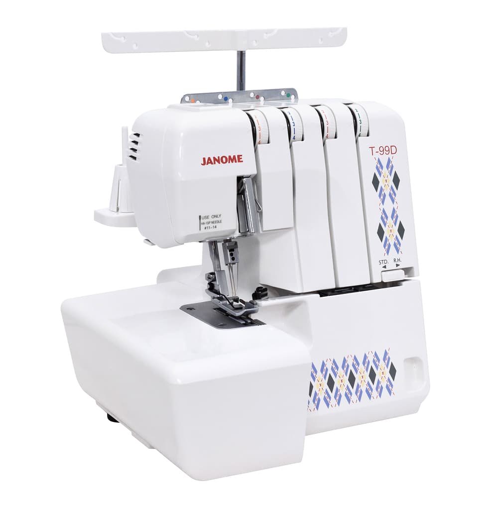4-x (3, 2-x) - ниточный оверлок Janome T-99D - №12