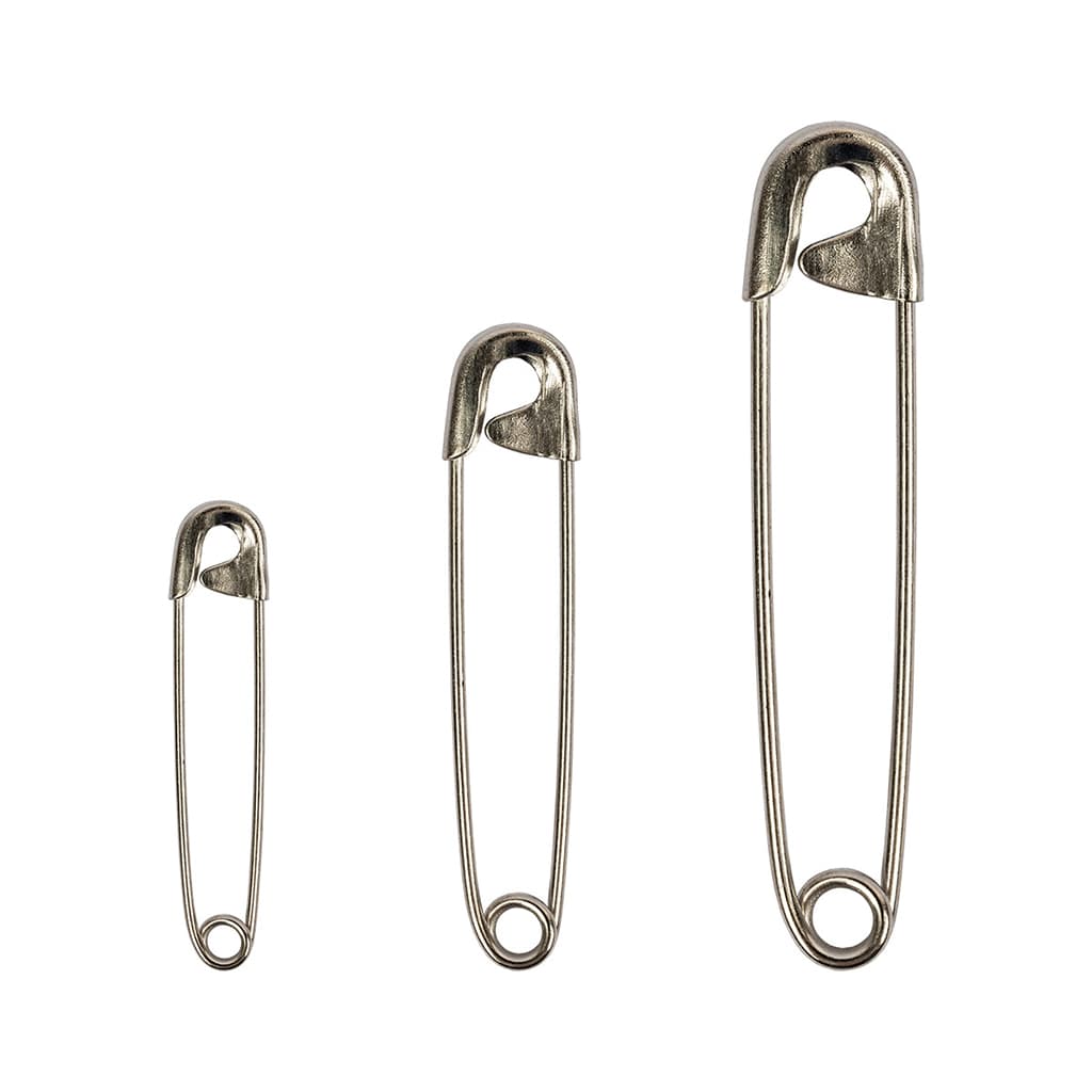 Булавки английские KOH-I-NOOR 5110, 28/40/50мм, 12 шт, никель - №1