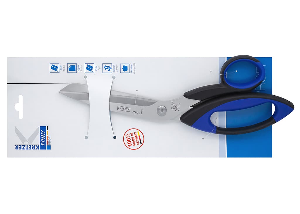 Ножницы Kretzer Finny PROFI 29 см раскройные усиленные для тяжелых тканей - №1