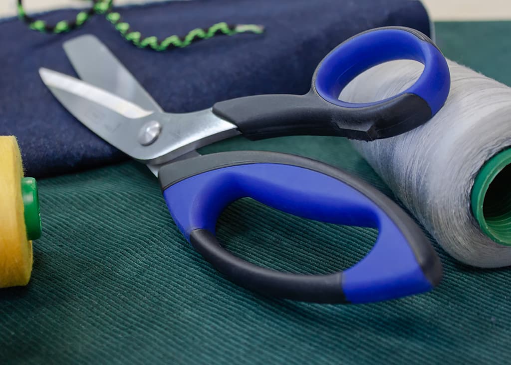 Ножницы Kretzer Finny PROFI 29 см раскройные усиленные для тяжелых тканей - №4