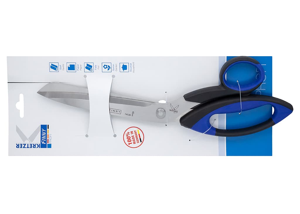 Ножницы Kretzer Finny PROFI 31 см раскройные усиленные для тяжелых тканей - №1