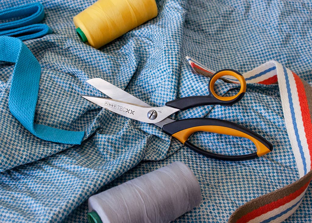 Ножницы FINNY Tec X 24 см усиленные для кевлара и стекловолокна, два зубчатых лезвия - №2