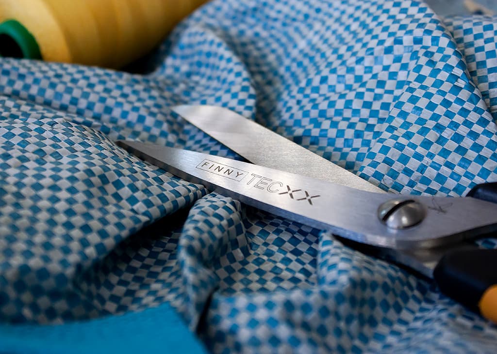 Ножницы FINNY Tec X 24 см усиленные для кевлара и стекловолокна, два зубчатых лезвия - №4