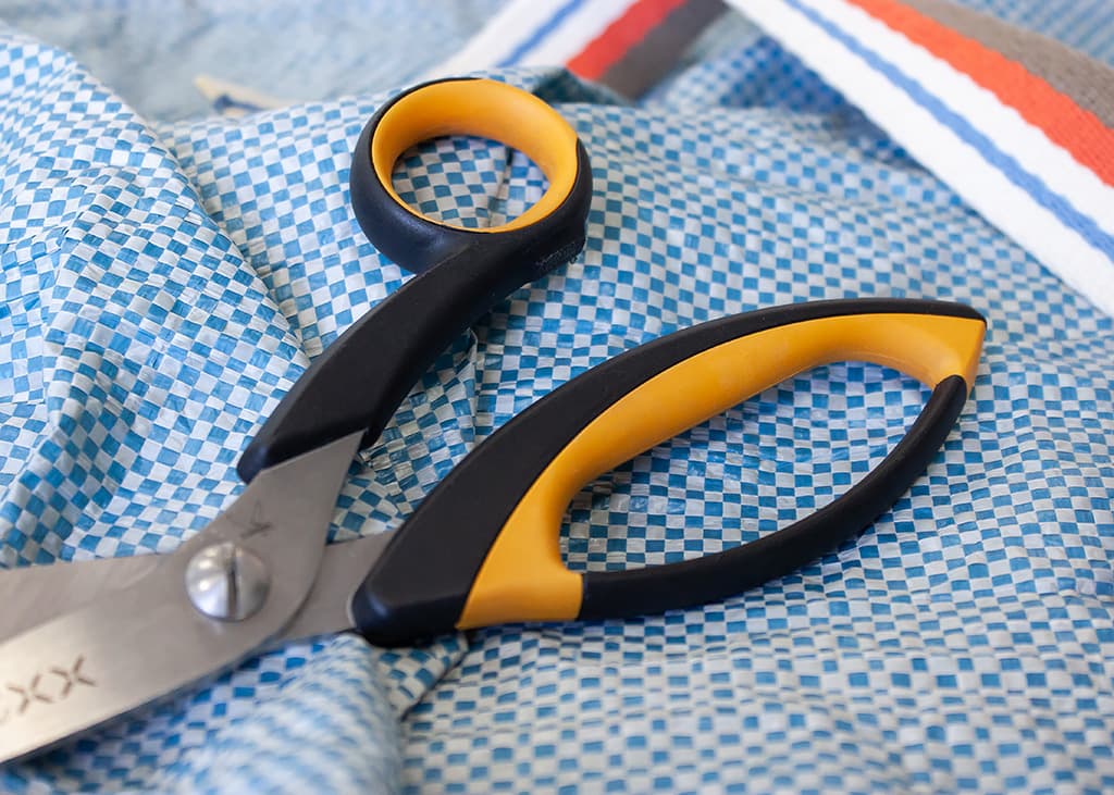 Ножницы FINNY Tec X 24 см усиленные для кевлара и стекловолокна, два зубчатых лезвия - №5