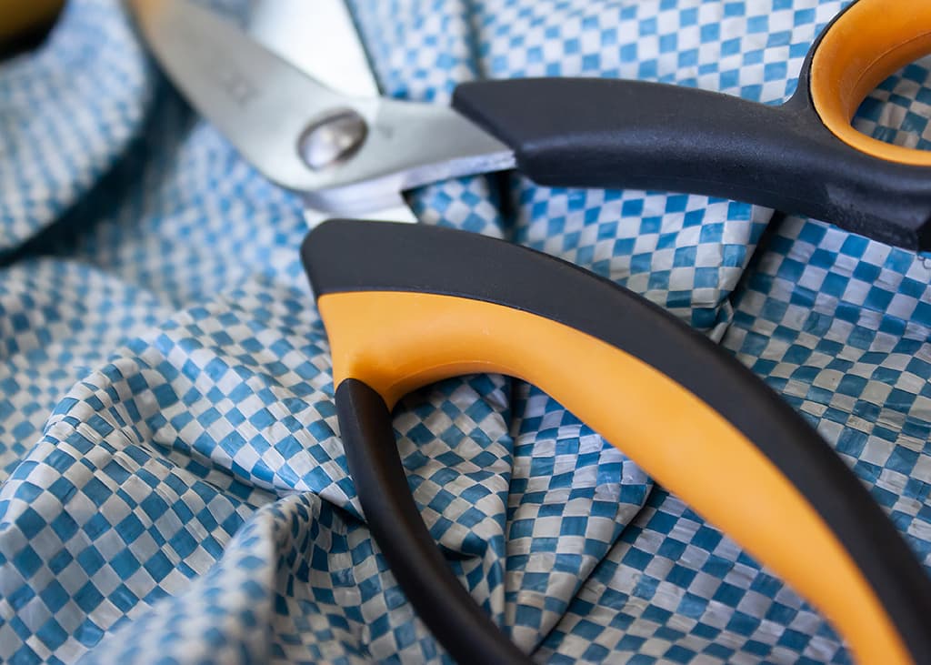 Ножницы FINNY Tec X 24 см усиленные для кевлара и стекловолокна, два зубчатых лезвия - №6