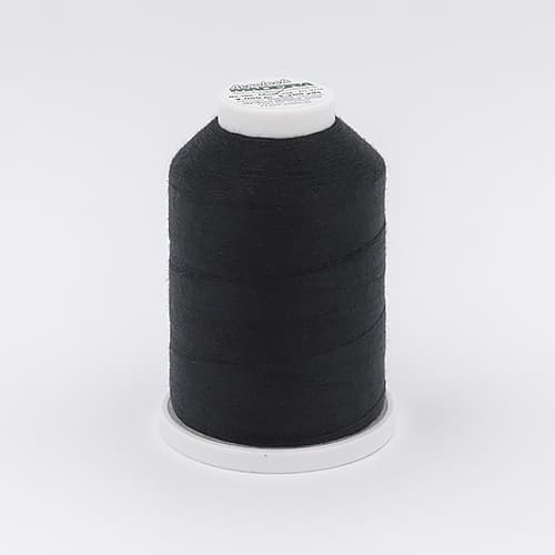 Нитки Madeira Aerolock №180 2000м цвет 8000 черный