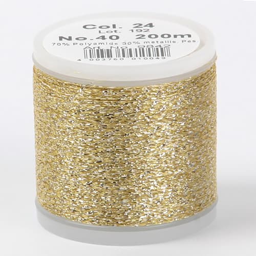Madeira Metallic №40 200м цвет 24
