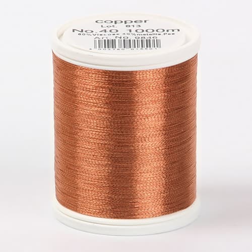 Madeira Metallic №40 1000м цвет copper