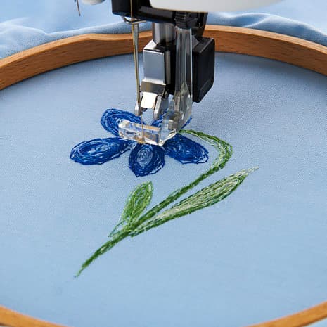 Лапка для штопки и вышивания в технике свободного передвижения