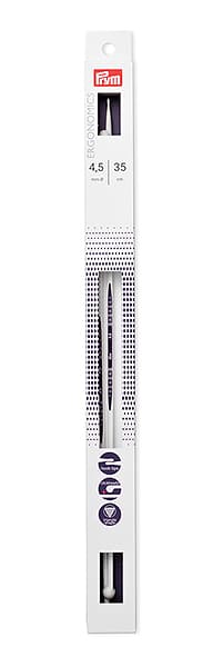 Спицы эргономичные Prym Ergonomics 35см/4,5мм (2шт) undefined
