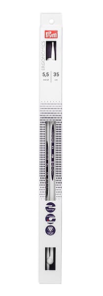 Спицы эргономичные Prym Ergonomics 35см/5,5мм (2шт) undefined