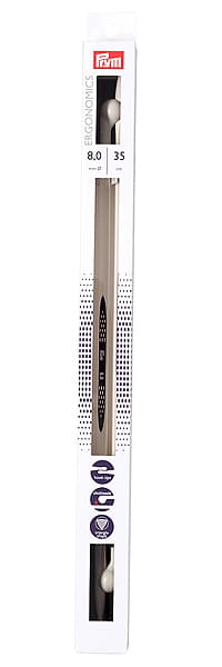 Спицы эргономичные Prym Ergonomics 35см/8,0мм (2шт) undefined