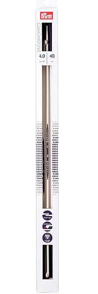 Спицы эргономичные Prym Ergonomics 40см/4,0мм (2шт) undefined