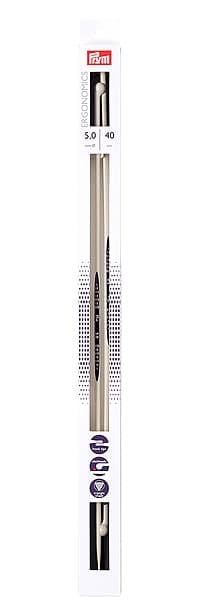 Спицы эргономичные Prym Ergonomics 40см/5,0мм (2шт) undefined