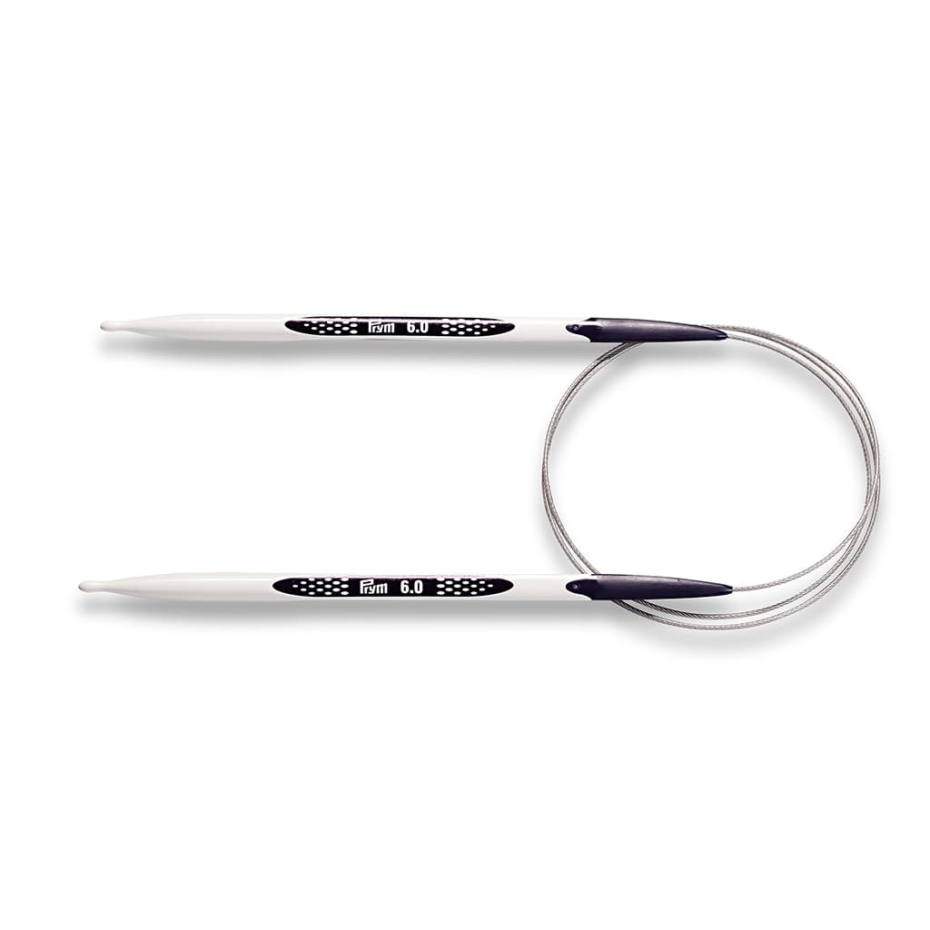 Спицы круговые эргономичные Prym Ergonomics 80см/6,0мм - №1