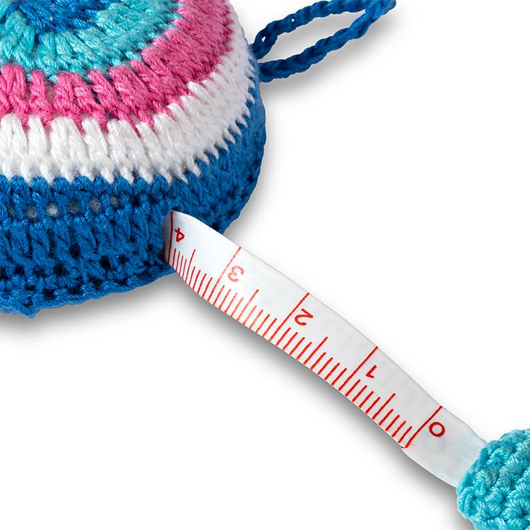 Рулетка портновская Prym Love "Улитка" с сантиметровой и дюймовой шкалой 1.5м - №1