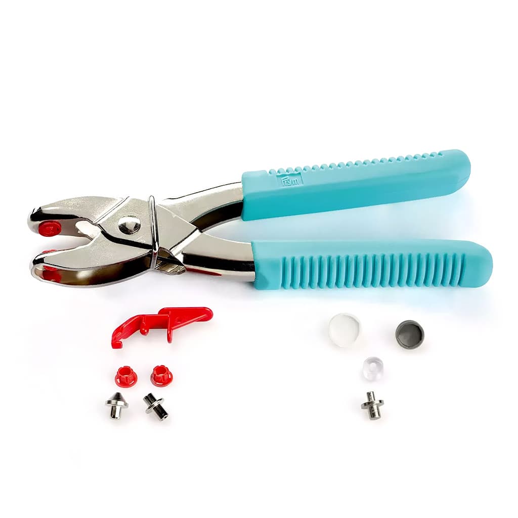 Щипцы Prym Vario серии Love для установки кнопок и люверсов, бирюзовые - №1